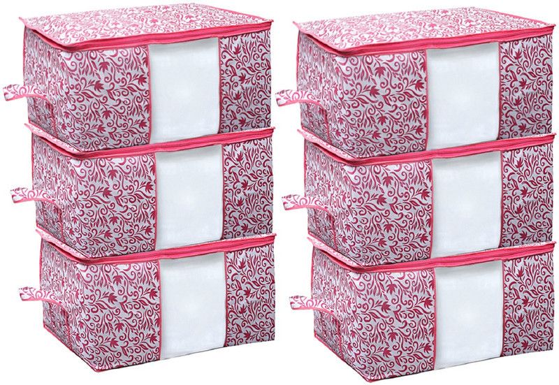 KUBER INDUSTRIES Underbed Storage Bag , Blanket Cover (Pink)-CTKTC21210 CTKTC021210  (Pink)