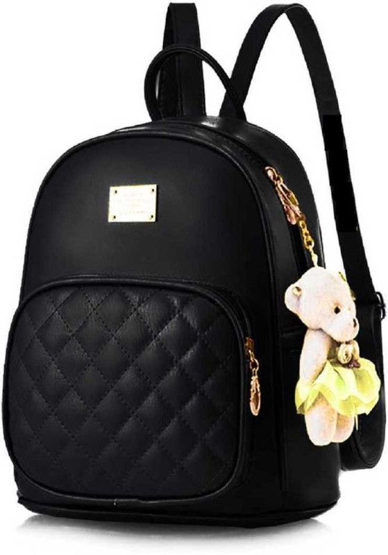 Small 10 L Backpack College/ School/ Office/ Casual/ Travel Backpack  (Black)