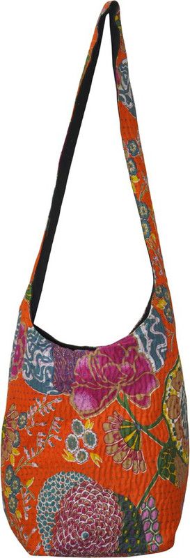 Girls Orange Shoulder Bag - Extra Spacious