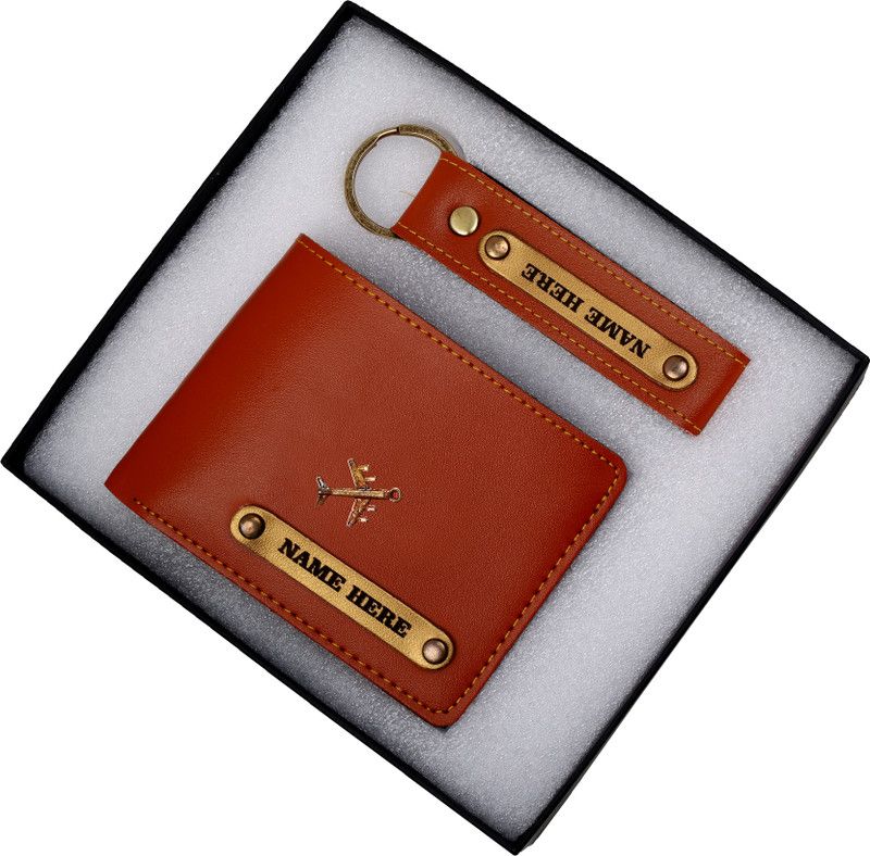 Men & Women Trendy, Travel, Formal, Casual Tan Artificial Leather Wallet  (5 Card Slots)