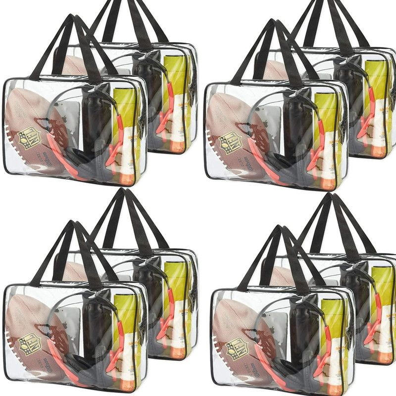 Small 5 L Backpack transparent bag for clothes storage for clothes organiser  (Multicolor)