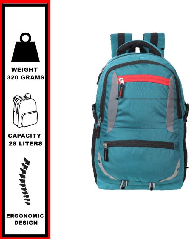 Small 20 L Backpack new pattern backpack for women bag for college going girls  (Green)