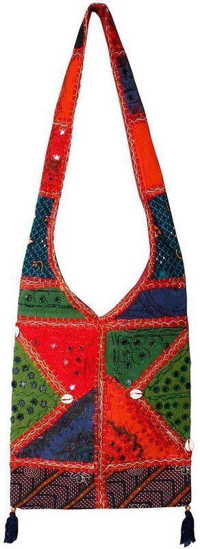 Men Multicolor Shoulder Bag - Medium
