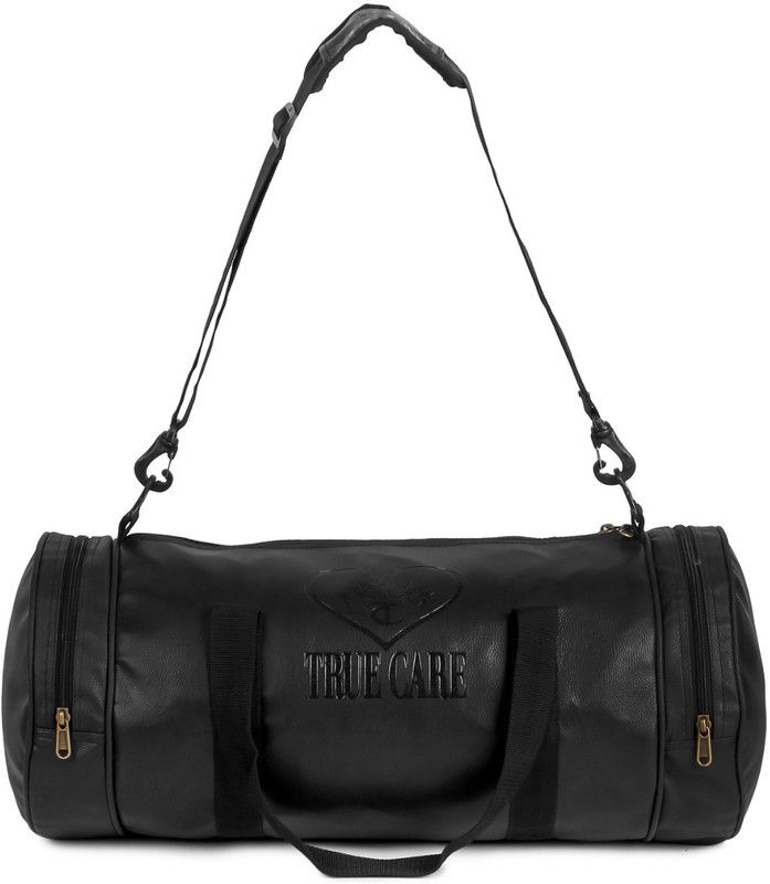 40 L Gym Duffel Bag - XJL Premium Leatherite - Black