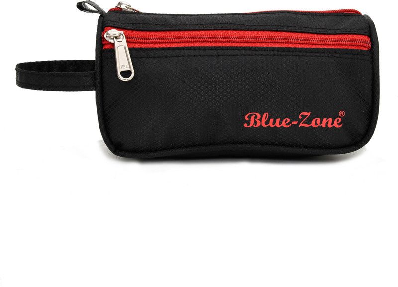 Blue Zone TRAVEL SHAVING KIT BAG Travel Shaving Bag  (Black)