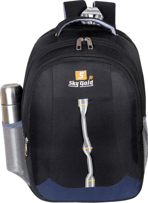 College Casual Backpack 30 L Laptop Backpack  (Black)