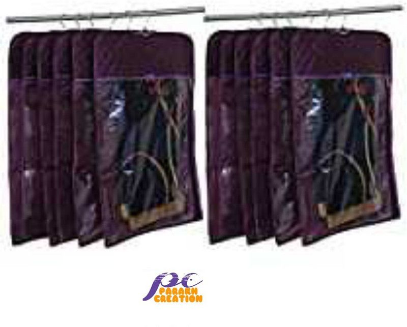 parakh creation SAREE COVER SAREE COVER PC219  (MERUN)