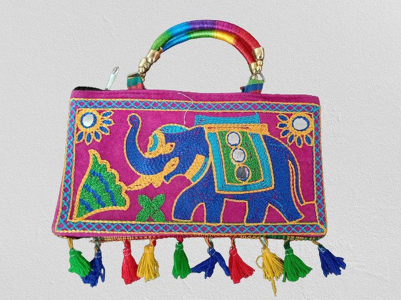 Women Multicolor Hand-held Bag