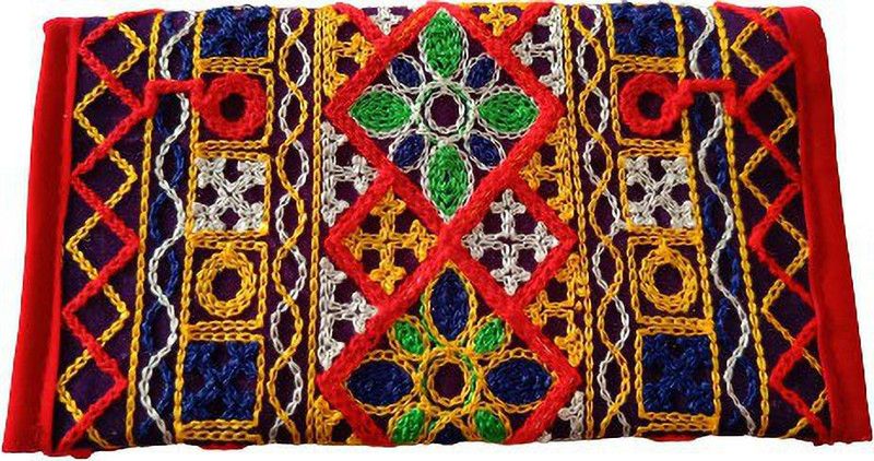 Casual, Formal, Party Multicolor Clutch