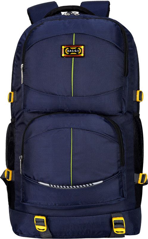 55L TRAVEL BACKPACK FOR OUTDOOR SPORT HIKING TREKKING BAG CAMPING RUCKSACK Rucksack - 55 L (Black) Rucksack - 55 L  (Blue)