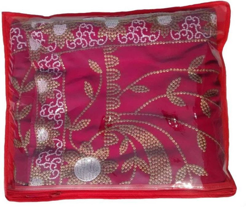 Ajabh High Qulity Non-Woven Single Saree Cover - Set of 24 Pcs(red) Keep saree\Salwar Suit  (Red)