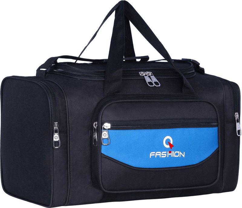 47 L Hand Duffel Bag - 47 L Travel Duffel Bag - Black, Blue - Large Capacity