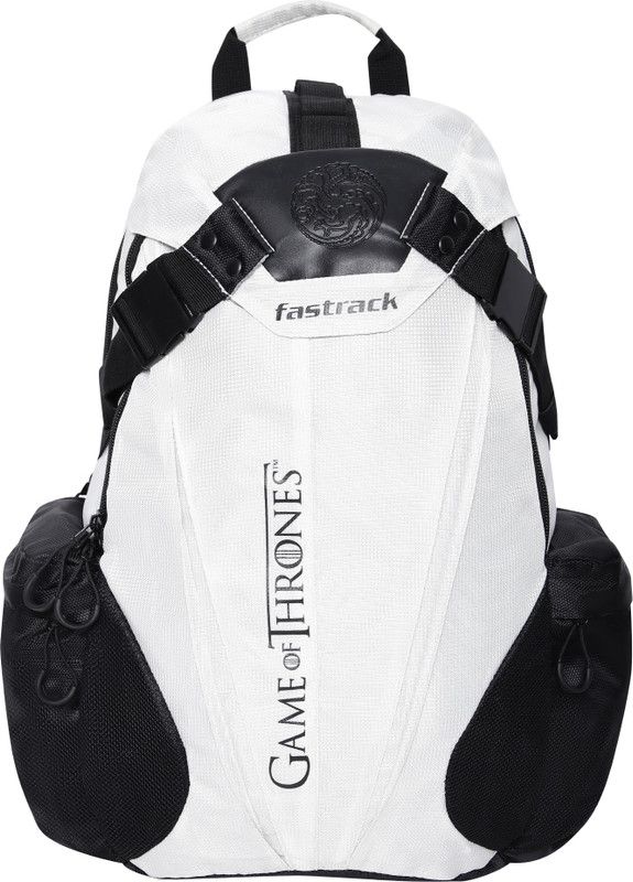 20.4 L Laptop Backpack A Game of thrones Special Edition. Inspired from Khaleesi's braid and Gown  (White)
