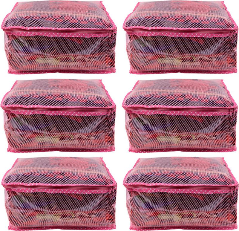 Apratim saree cover detr567i8oy96 dxr5678765  (Pink)