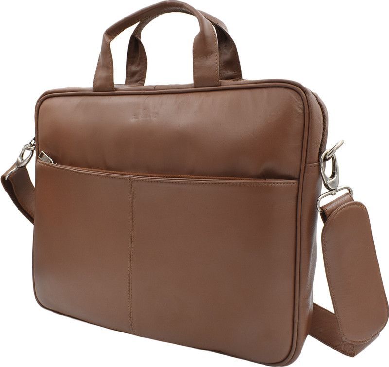 15.6 inch Expandable Laptop Messenger Bag  (Multicolor)