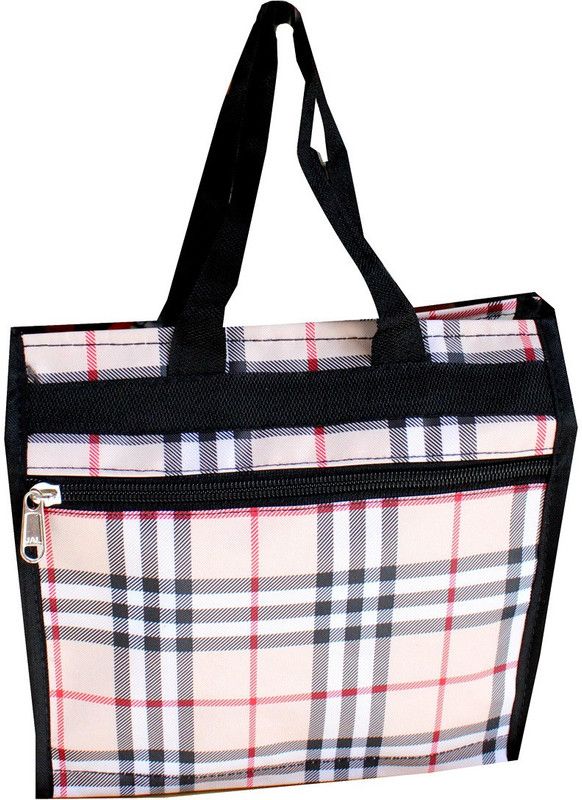 Men & Women White Hand-held Bag - Regular Size