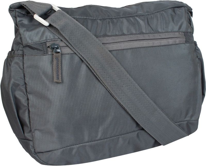Grey Men & Women Sling Bag - Extra Large
