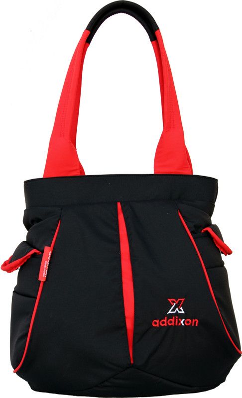 Women Black, Red Shoulder Bag - Extra Spacious