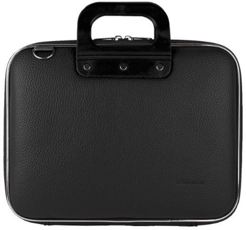 12 inch Laptop Messenger Bag  (Black)