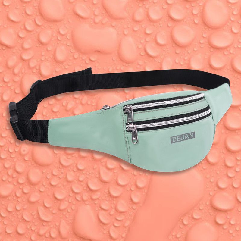 Waterproof Waist Pouch Belt Bag for Travel Hiking Camping Sports Bum Bag Waist Bag (Green) Travel Kit  (Green)