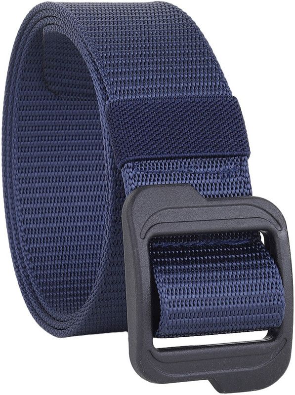 Men Blue Nylon Belt