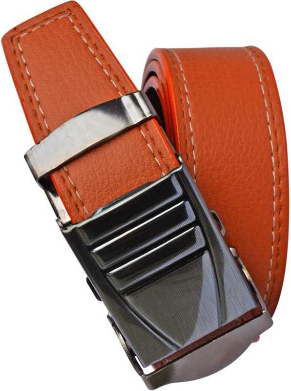 Men Casual, Party Tan Artificial Leather Belt