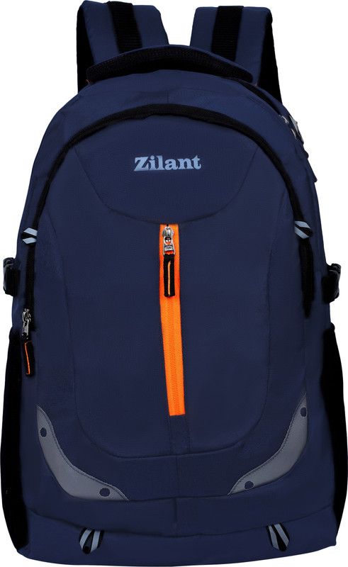 Large 40L Casual/School Backpack UnisexBackpack with RainCover & ReflectiveStrip 40 L Laptop Backpack  (Blue)