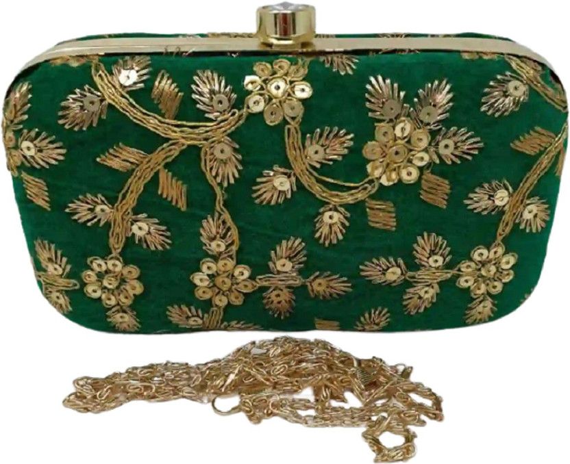 Party Green Clutch - Mini
