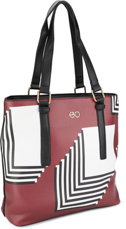 Women White, Maroon, Black Shoulder Bag - Extra Spacious