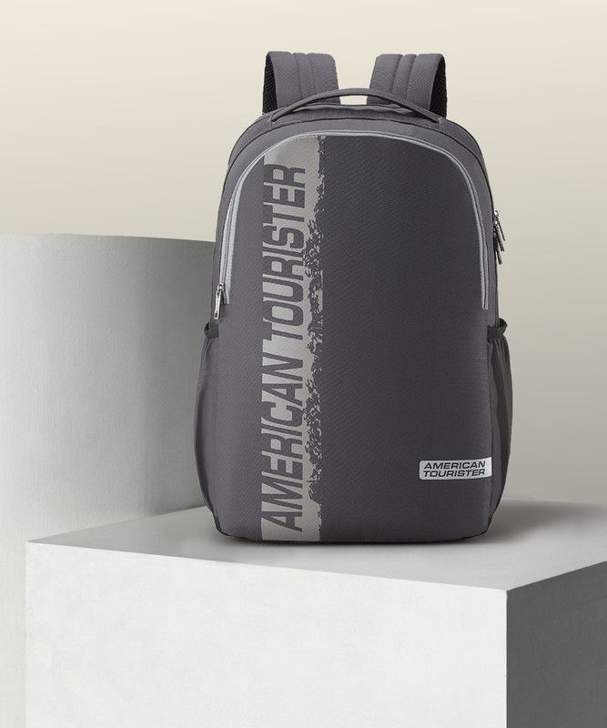 Medium 29 L Laptop Backpack SPIN LAPTOP BACKPACK 01 - GREY  (Grey)