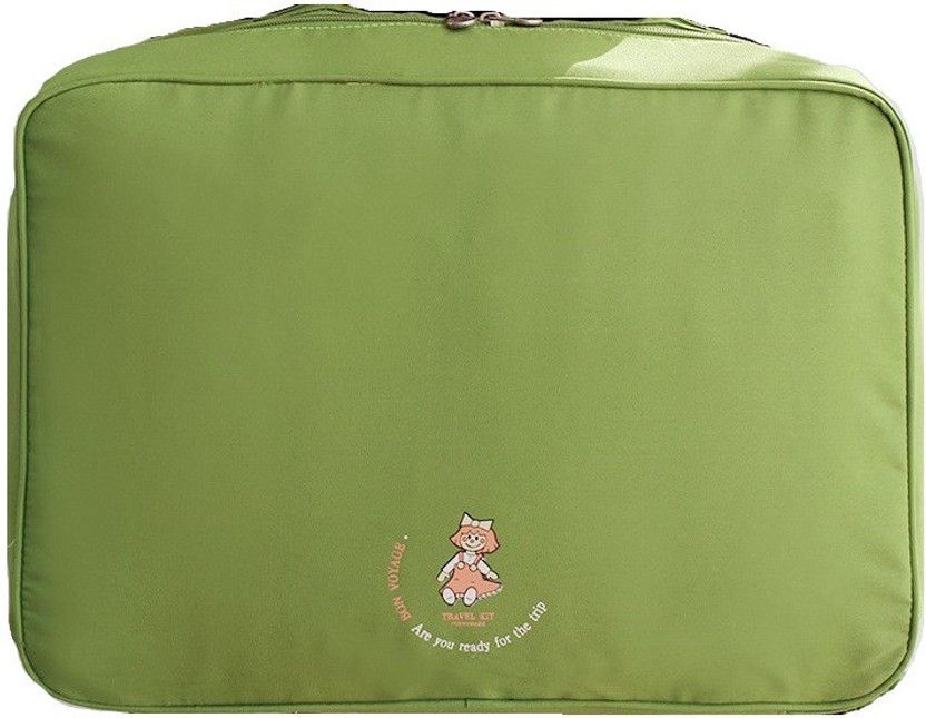 Fashion Travel Bag Large Multifunctional Waterproof Storage Bag Luggage Hangbag Small Travel Bag - Standard  (Green)