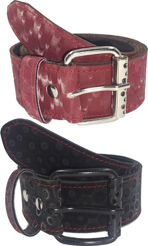 Women Casual, Party, Evening Black, Brown Artificial Leather Belt