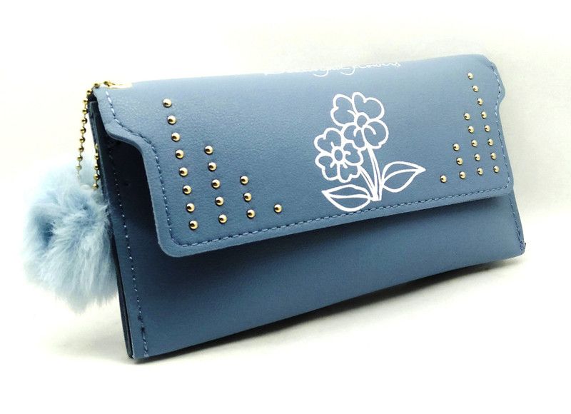 Casual, Formal Blue Clutch - Regular Size