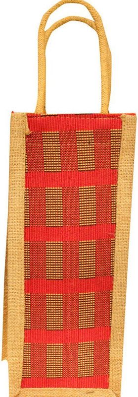 Men & Women Red Bottle Bag - Regular Size