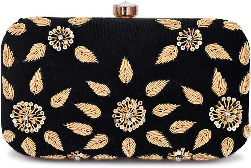 Party Black Clutch