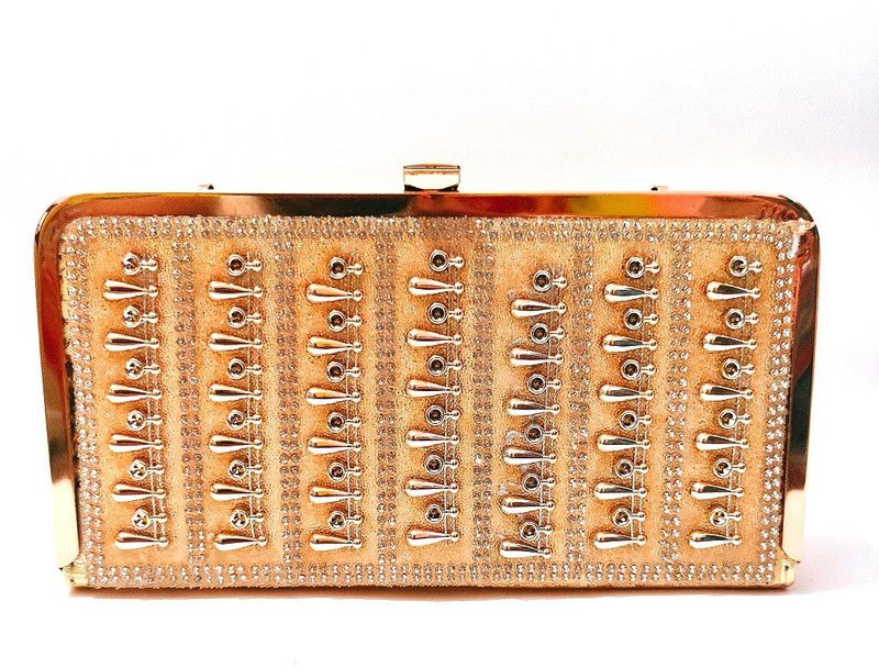 Casual, Formal, Party Gold Clutch