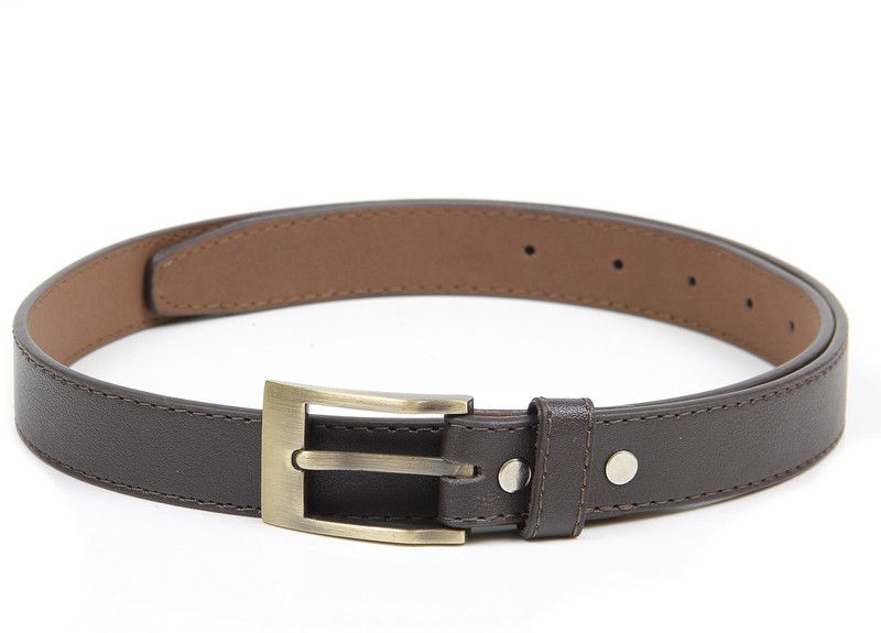 Women Casual Brown Texas Leatherite Belt