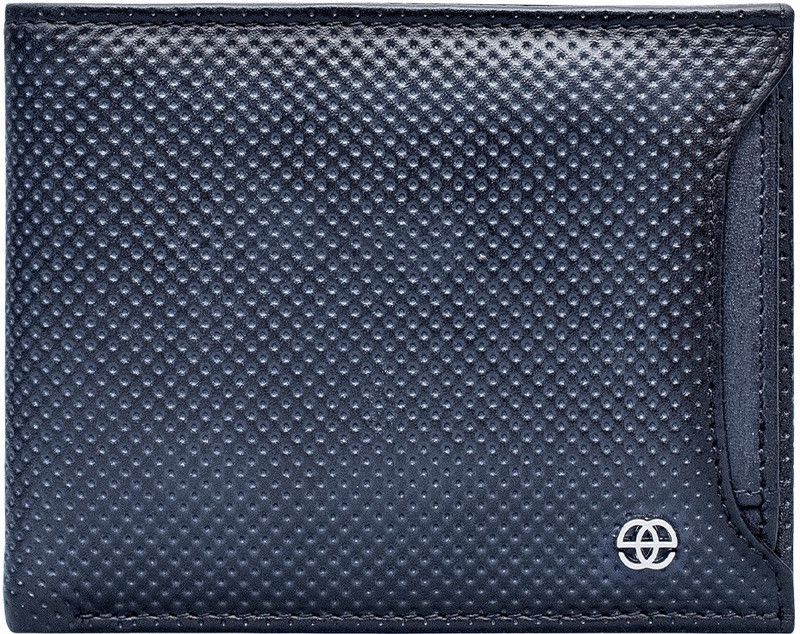 Men Casual, Formal, Evening/Party, Travel Blue Genuine Leather RFID Wallet  (10 Card Slots)