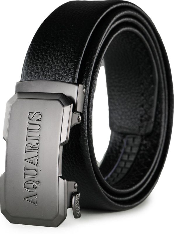 Men & Women Casual, Party, Formal, Evening Black, Grey Artificial Leather Belt