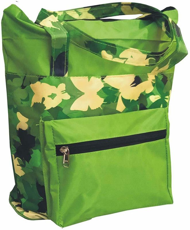 Men & Women Green Hand-held Bag - Regular Size
