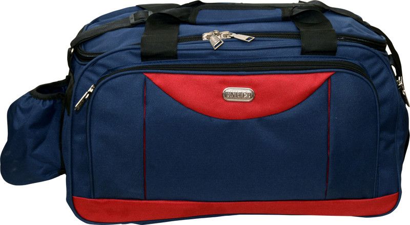 Spacious Carry Small Travel Bag - Medium  (Blue, Red)
