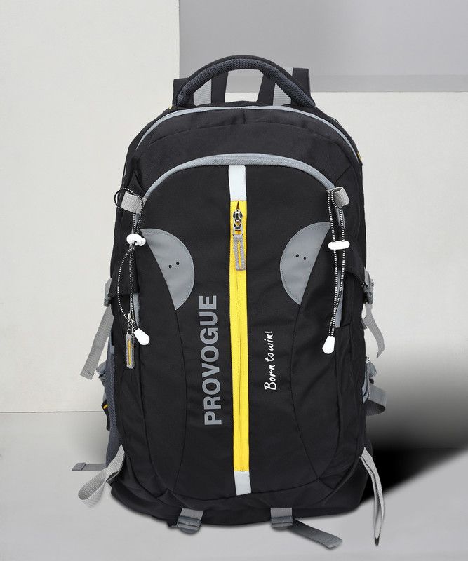 Large 46 L Laptop Backpack Spacy Freeride unisex bag with rain cover Travelling/office/BusinessK-46L  (Black)