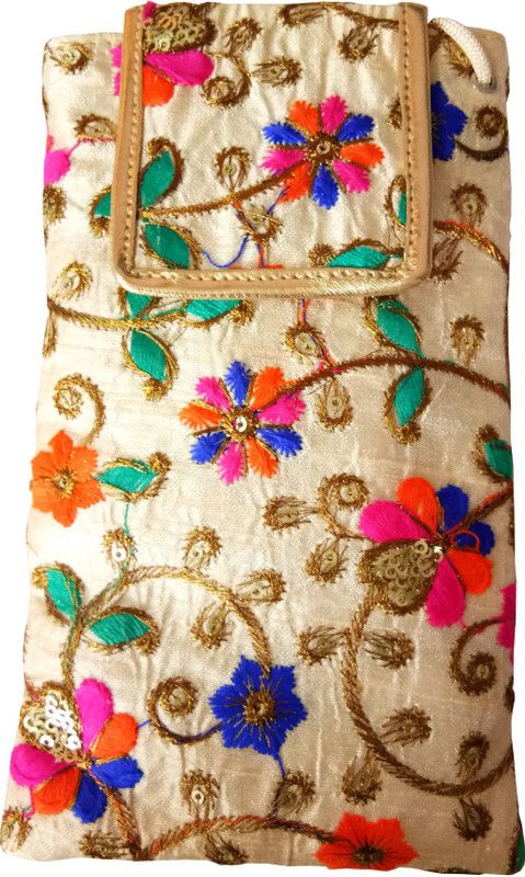 Girls Multicolor Mobile Pouch