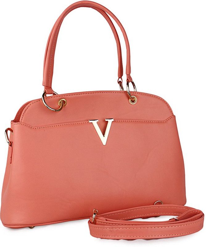 Girls Pink, Orange Hand-held Bag - Mini