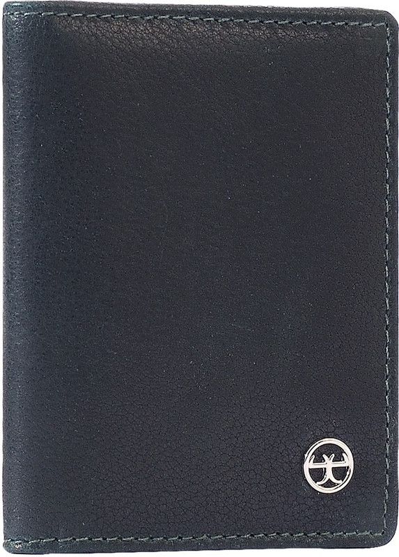 Men Casual, Formal, Evening/Party, Travel Black Genuine Leather RFID Card Holder  (6 Card Slots)