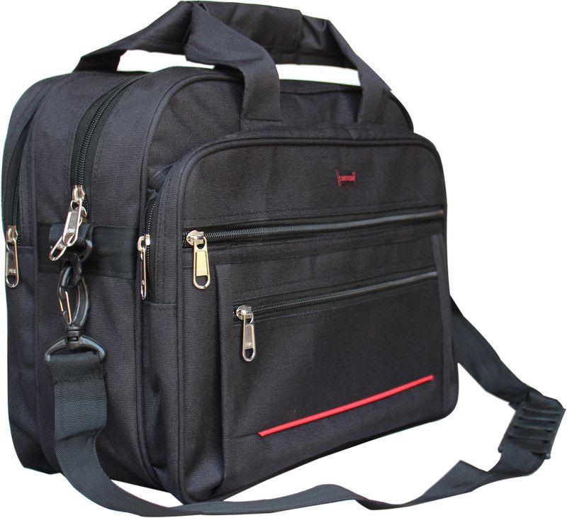 journey with laptop Small Travel Bag - medium  (Black)
