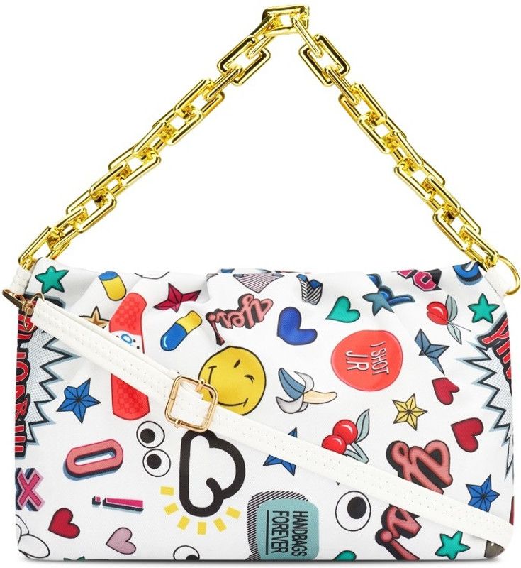 White Sling Bag HB-95-wht-crose-sider-bag