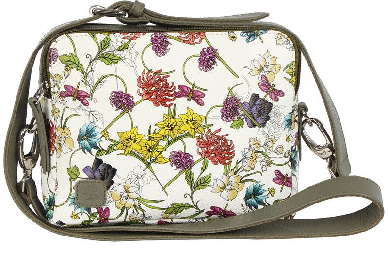 Girls Green Messenger Bag - Mini
