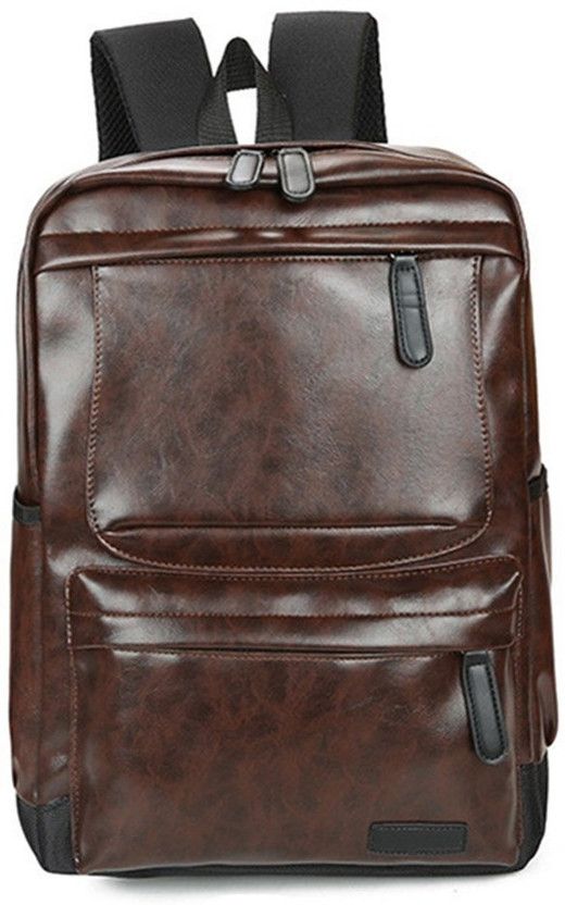 Small 18 L Laptop Backpack Backpack Travel Handbag Rucksack Shoulder School Bags  (Brown)
