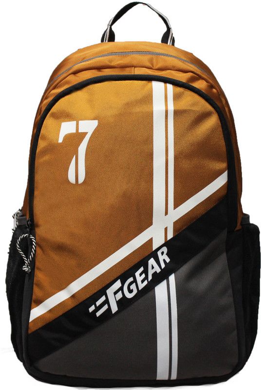 Medium 24 L Laptop Backpack Shigo Cathy Pavement  (Gold)